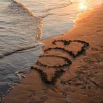 2023 Writing on the Sand at the beach